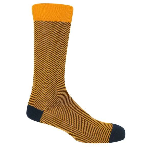 Lux Taylor Men's Yellow Socks