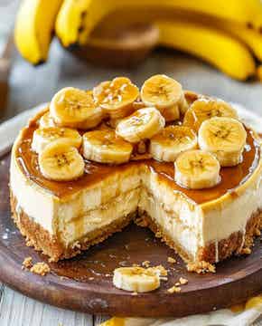 Banana Foster Cheesecake