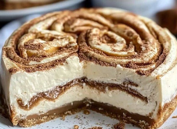 Cinnamon Roll Cheesecake