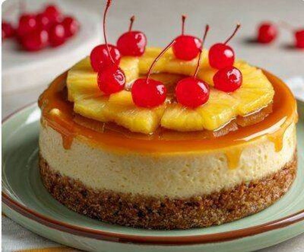 Pineapple Upside Cheesecake