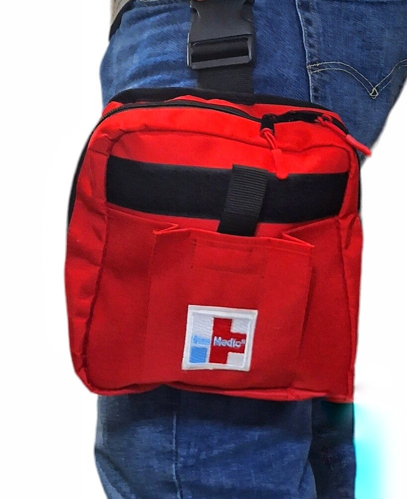 Kit Botiquín Piernera Táctica Primeros Auxilios Uso Rudo