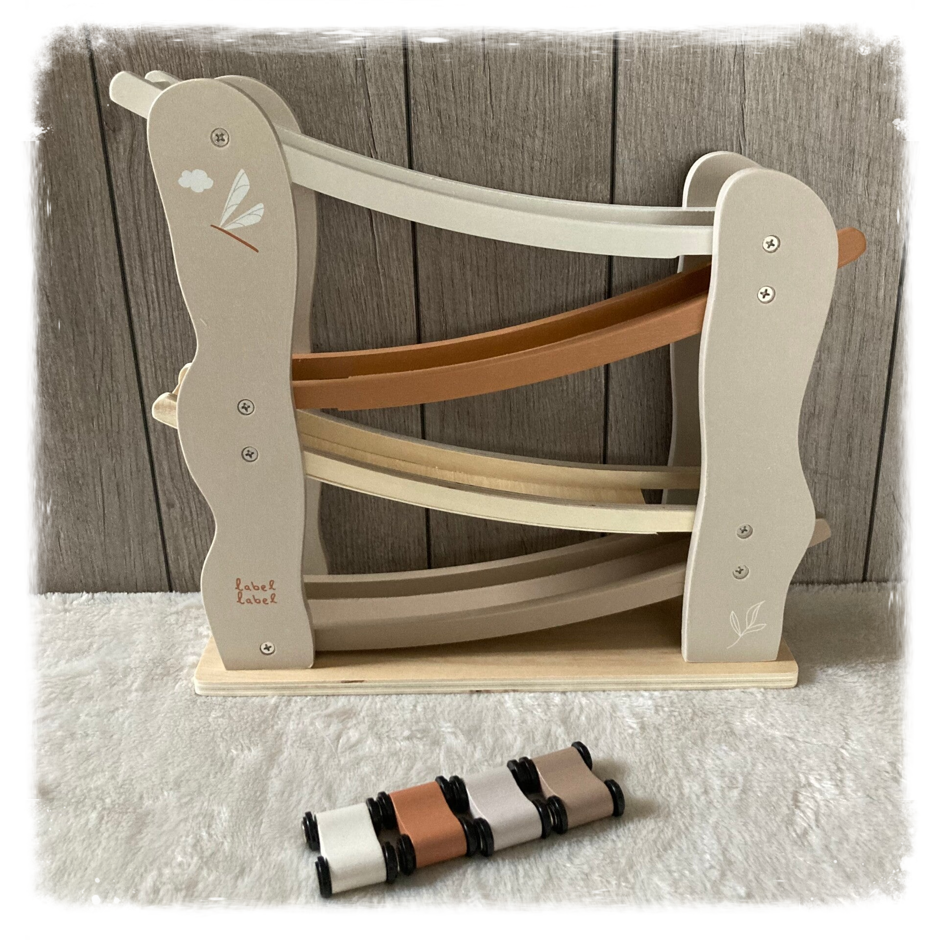 Label Label (geboorte) autobaan nougat