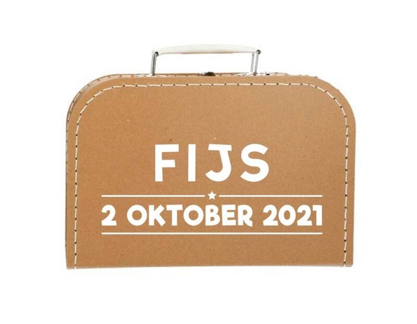 Koffertje 'Koffertje Fijs'