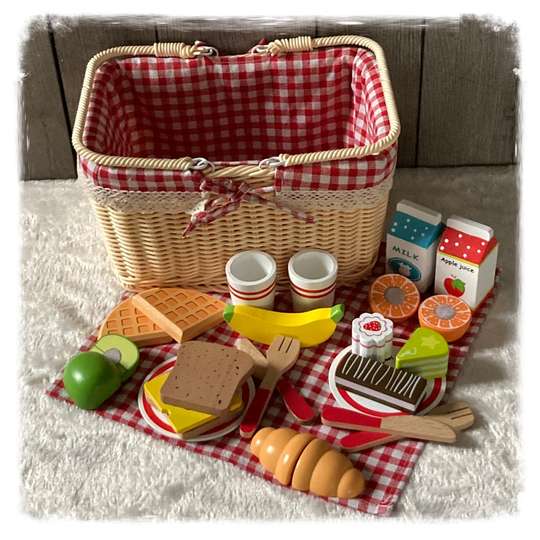 New Classic Toys Picknick mand 27 delig