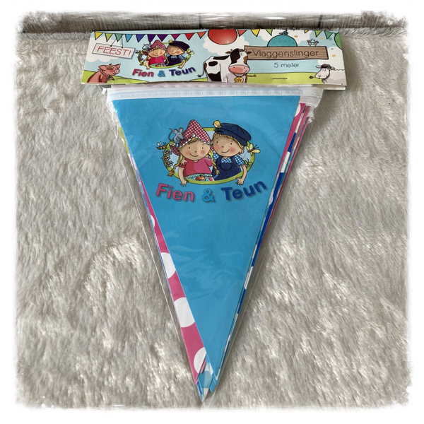 Fien en Teun Vlaggetjes