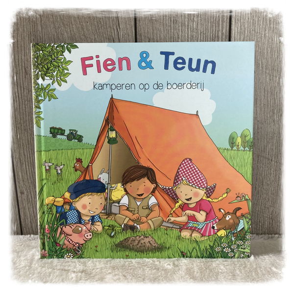 Fien en Teun boek Kamperen Op De Boerderij