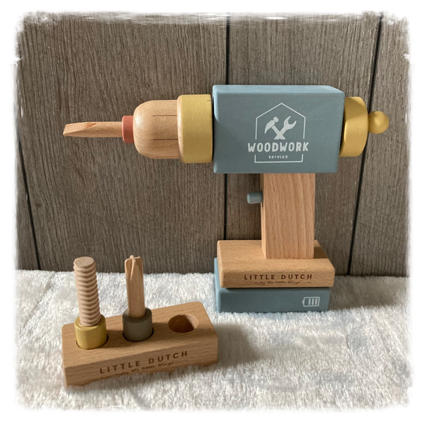 Little Dutch boormachine (met naam)