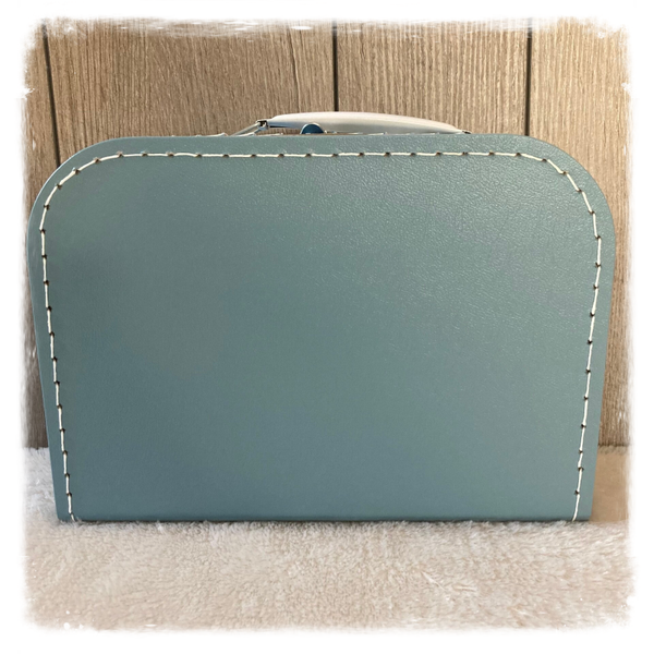 Koffertje grijs/blauw