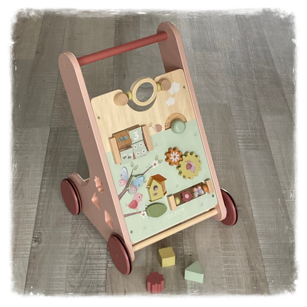 Little Dutch activiteiten loopwagen Flowers and Butterflies