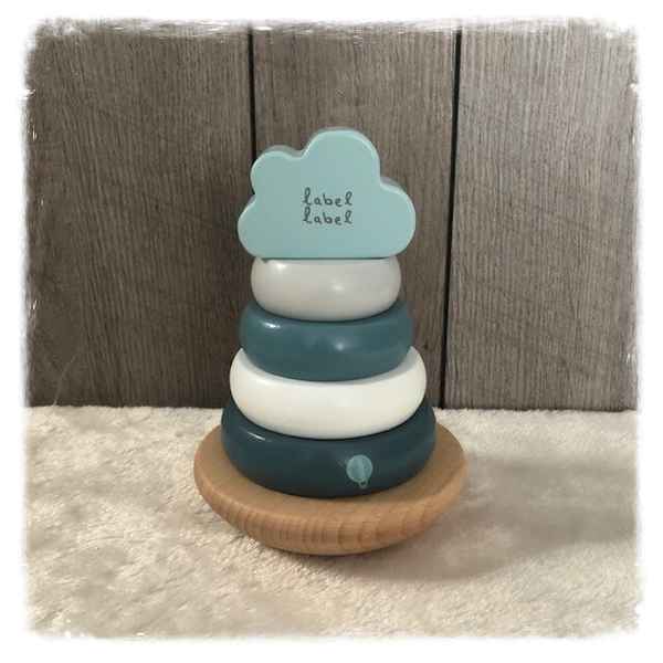 Label Label Tuimelring blauw