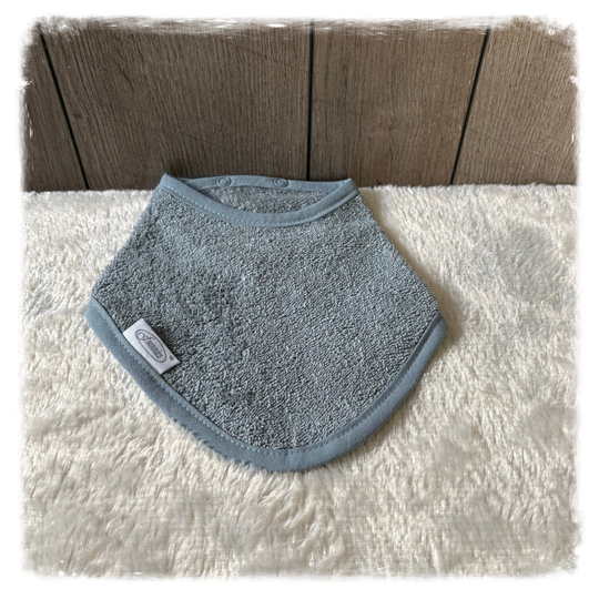 Funnies Bandana slab Grey/Blue (met naam)