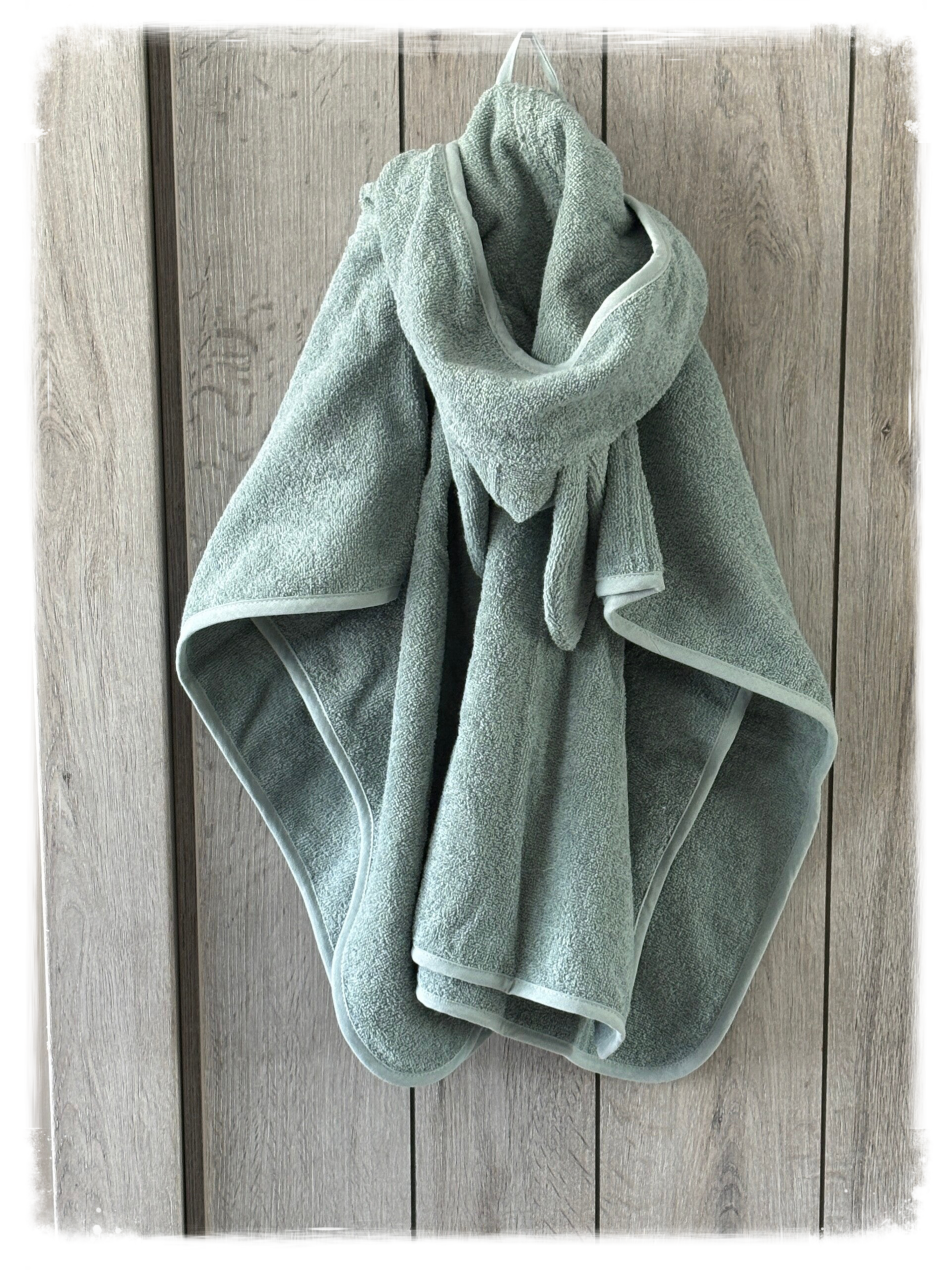 Jollein Badponcho Badstof - Sea Green