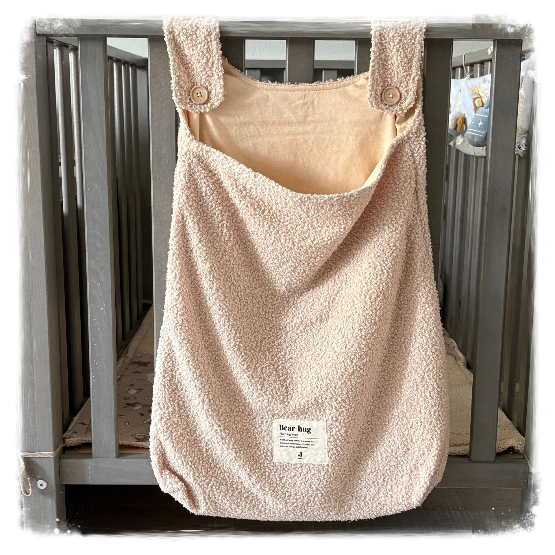 Jollein Boxopbergzak Boucle - Naturel