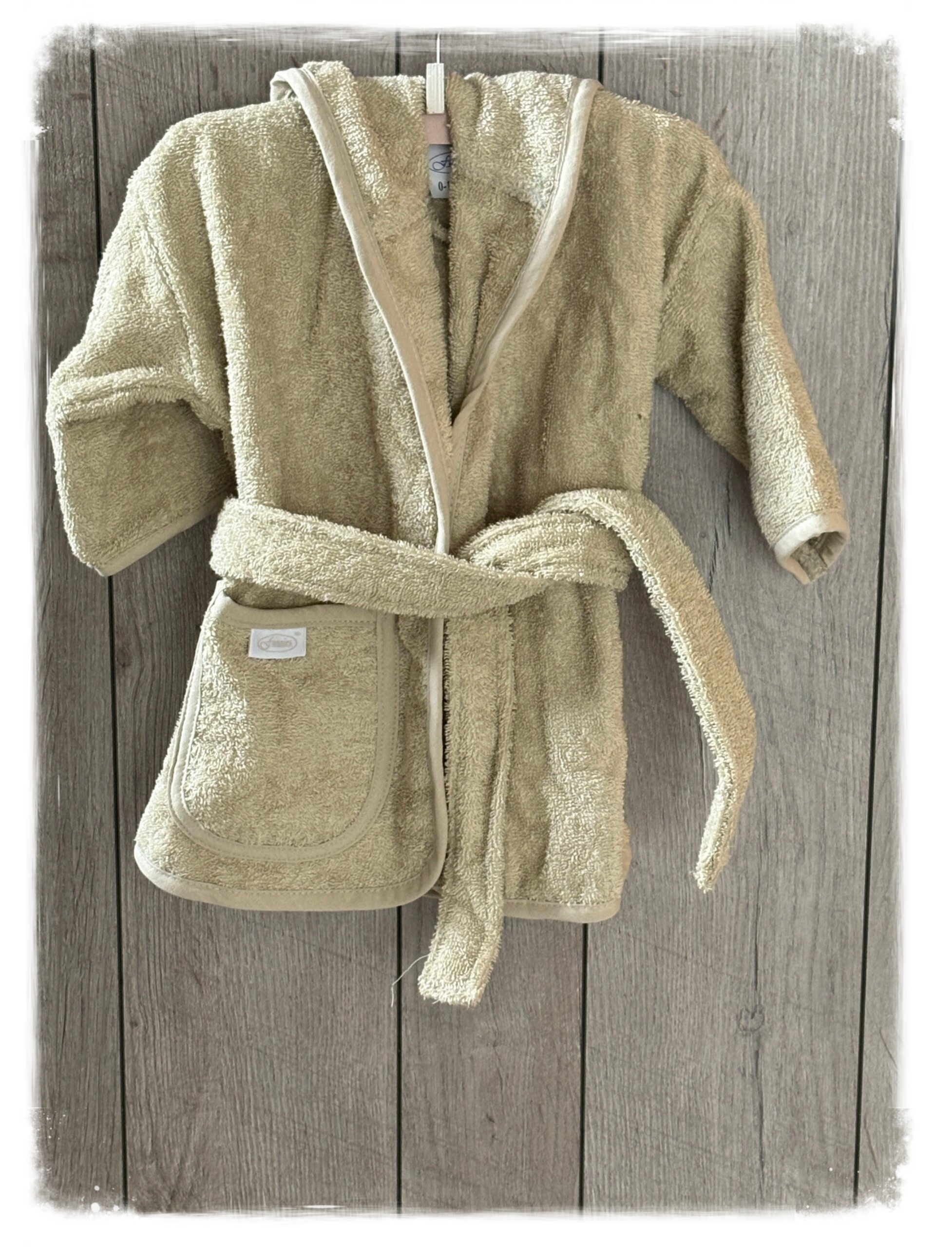 Badjasje Sandstone Grey (met naam)