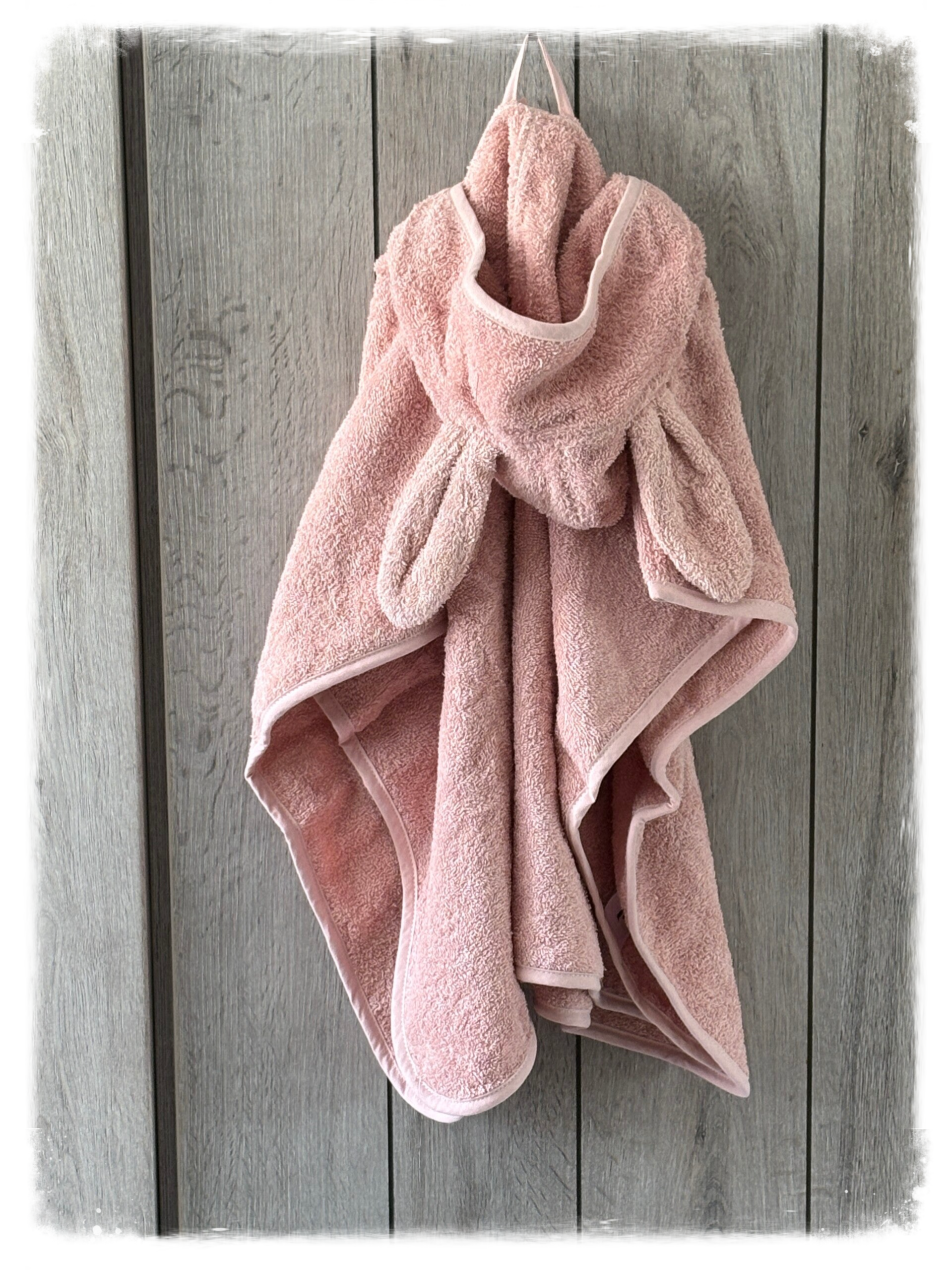 Jollein Badponcho Badstof - Wild Rose