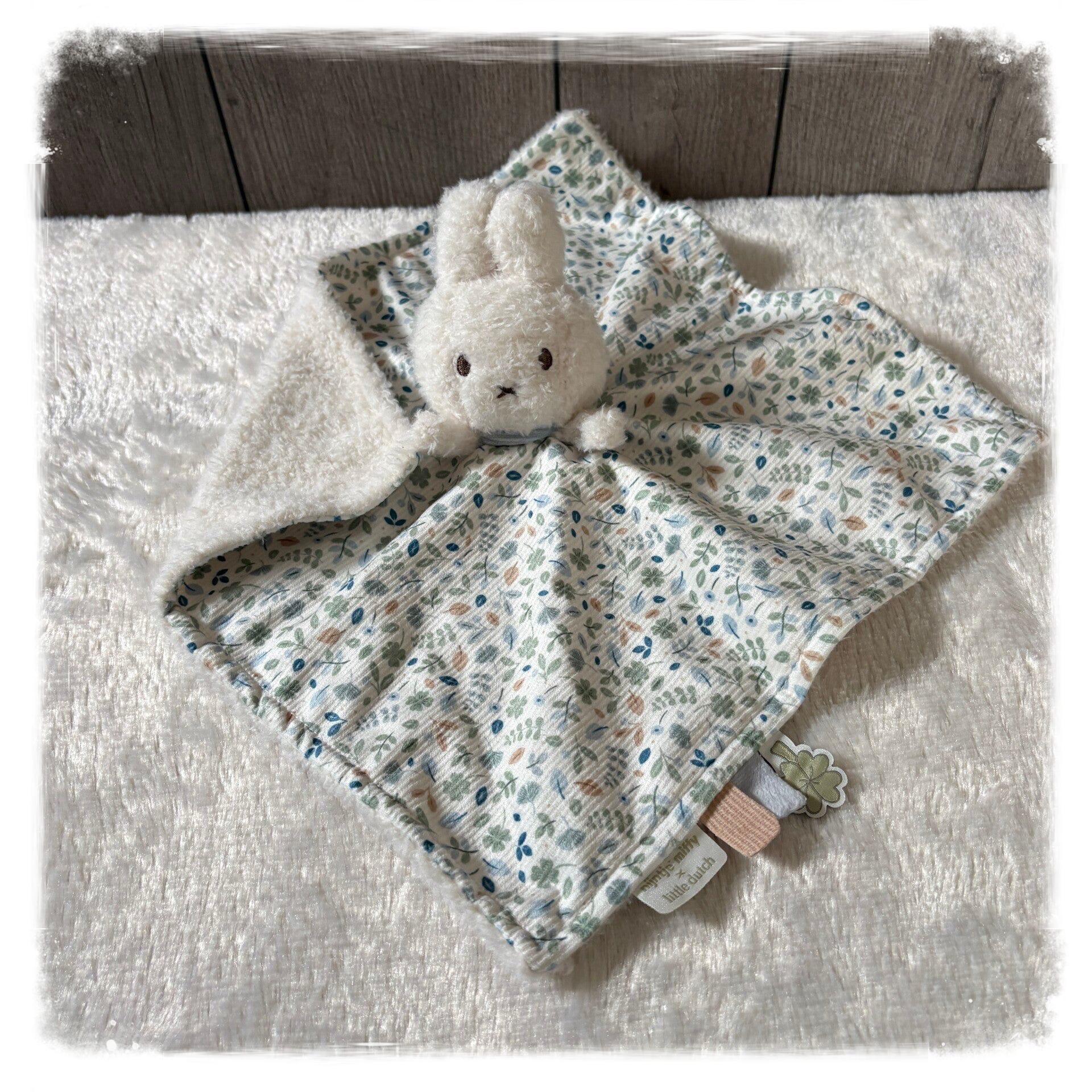 Nijntje Knuffeldoekje Lucky Leaves