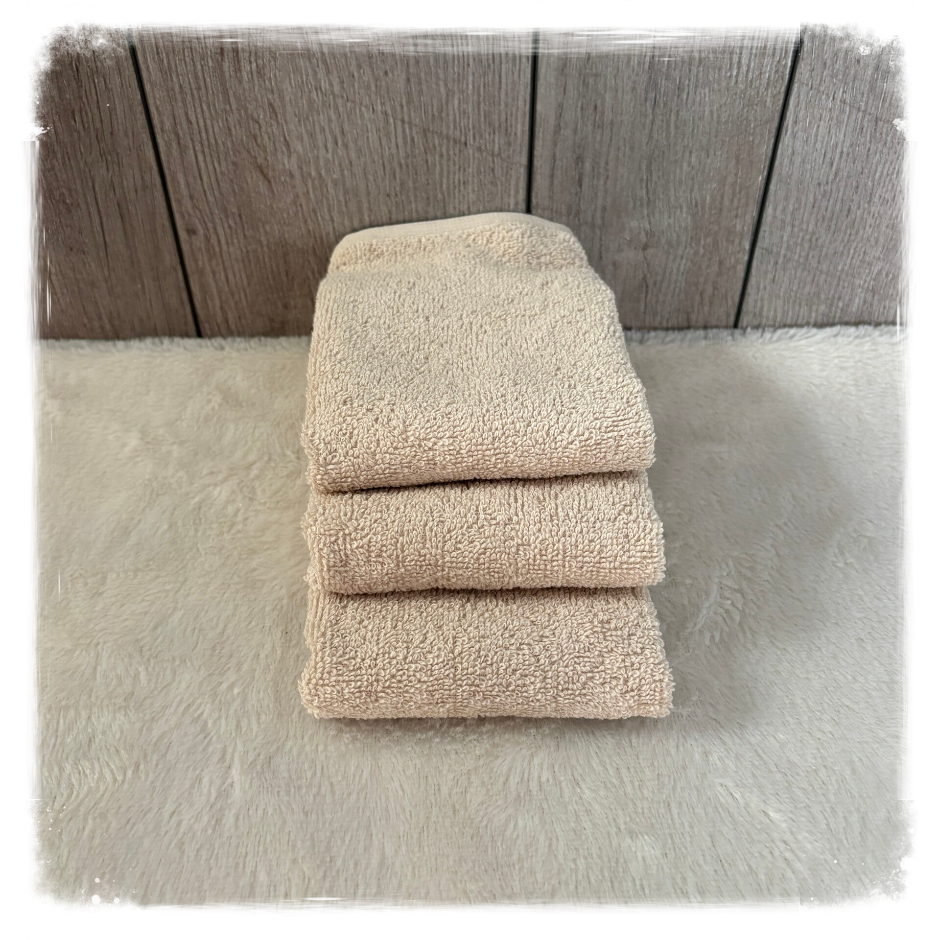Spuugdoek Cream (met naam)