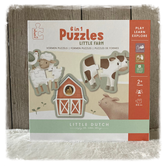 Little Farm 6 in 1 puzzel