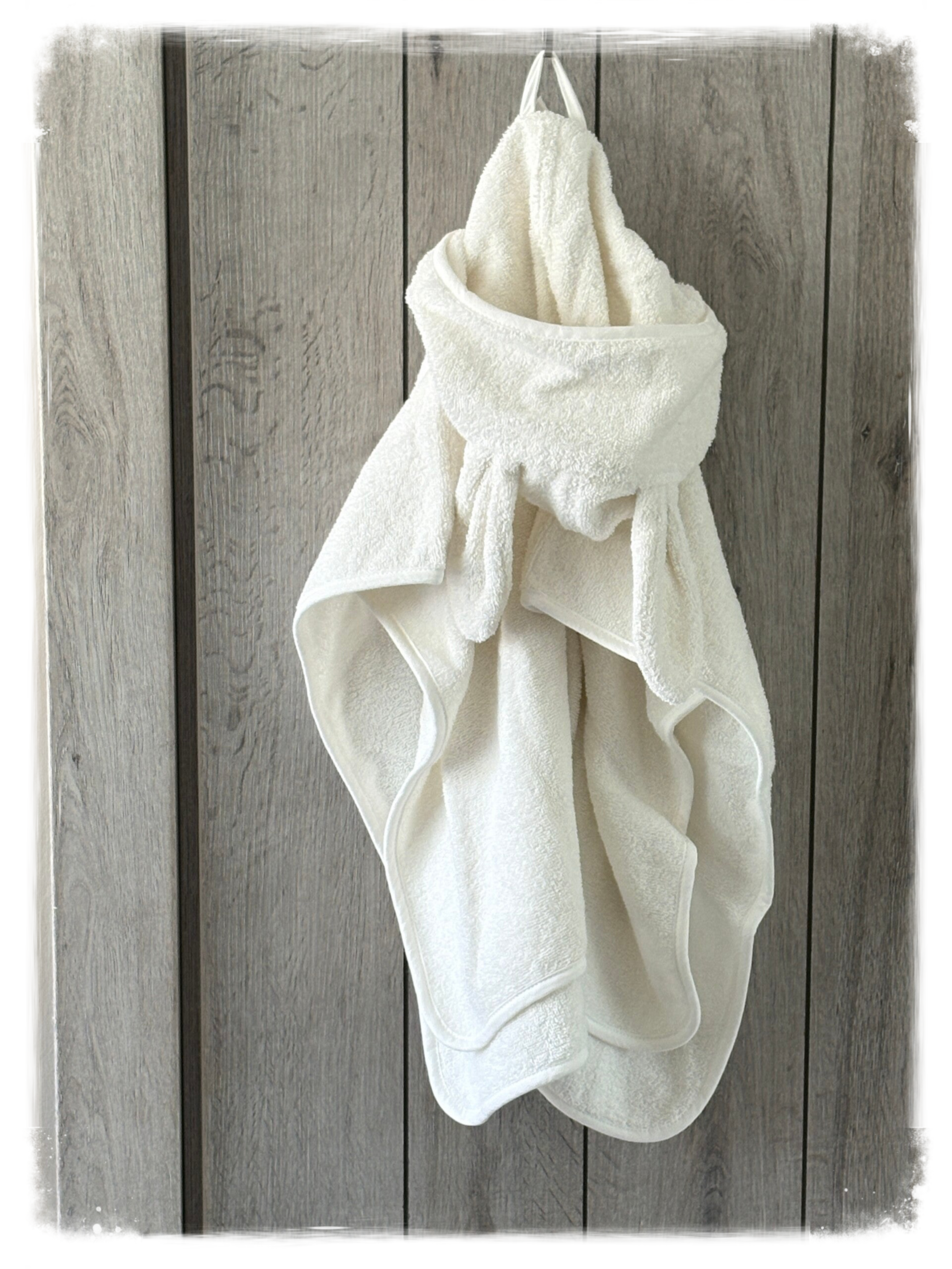 Jollein Badponcho Badstof - Ivory