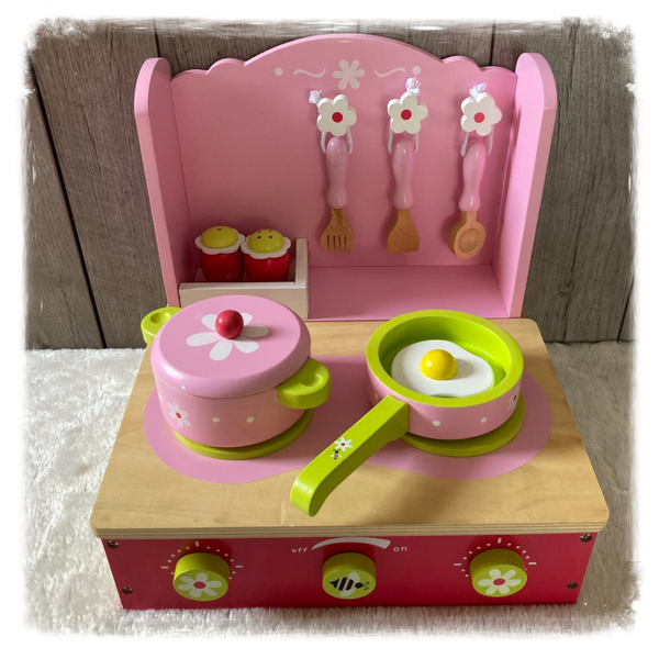 Opklapbaar Roze Fornuisje