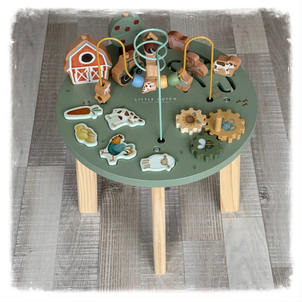 Little Dutch activiteitentafel Little Farm