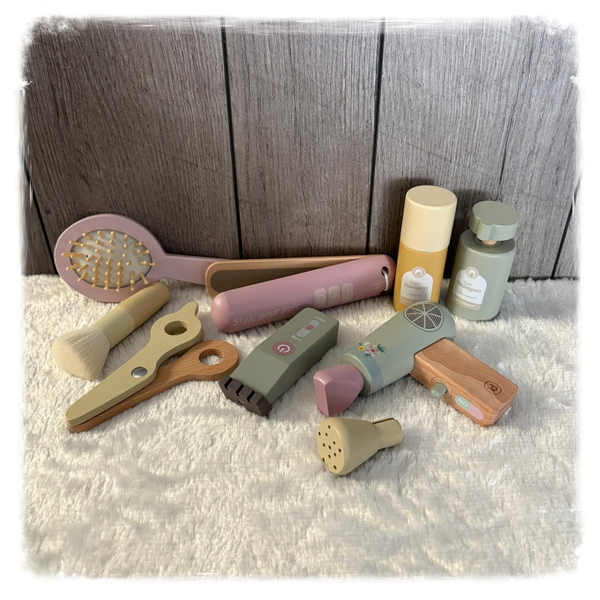 Little Dutch houten kappersset