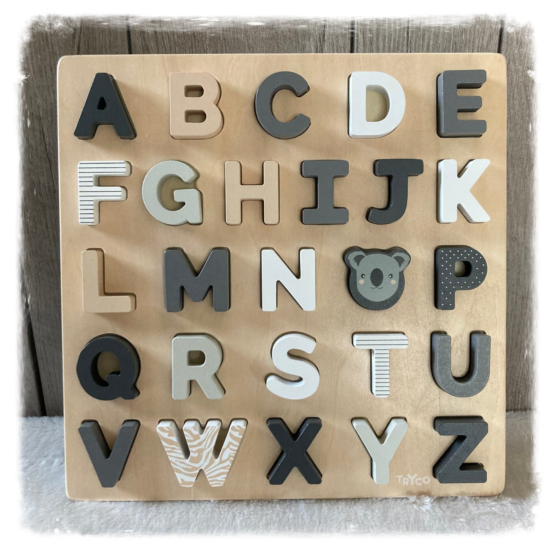 Tryco Houten alfabet