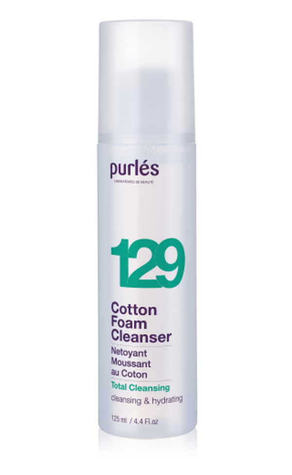 Cotton foam cleanser