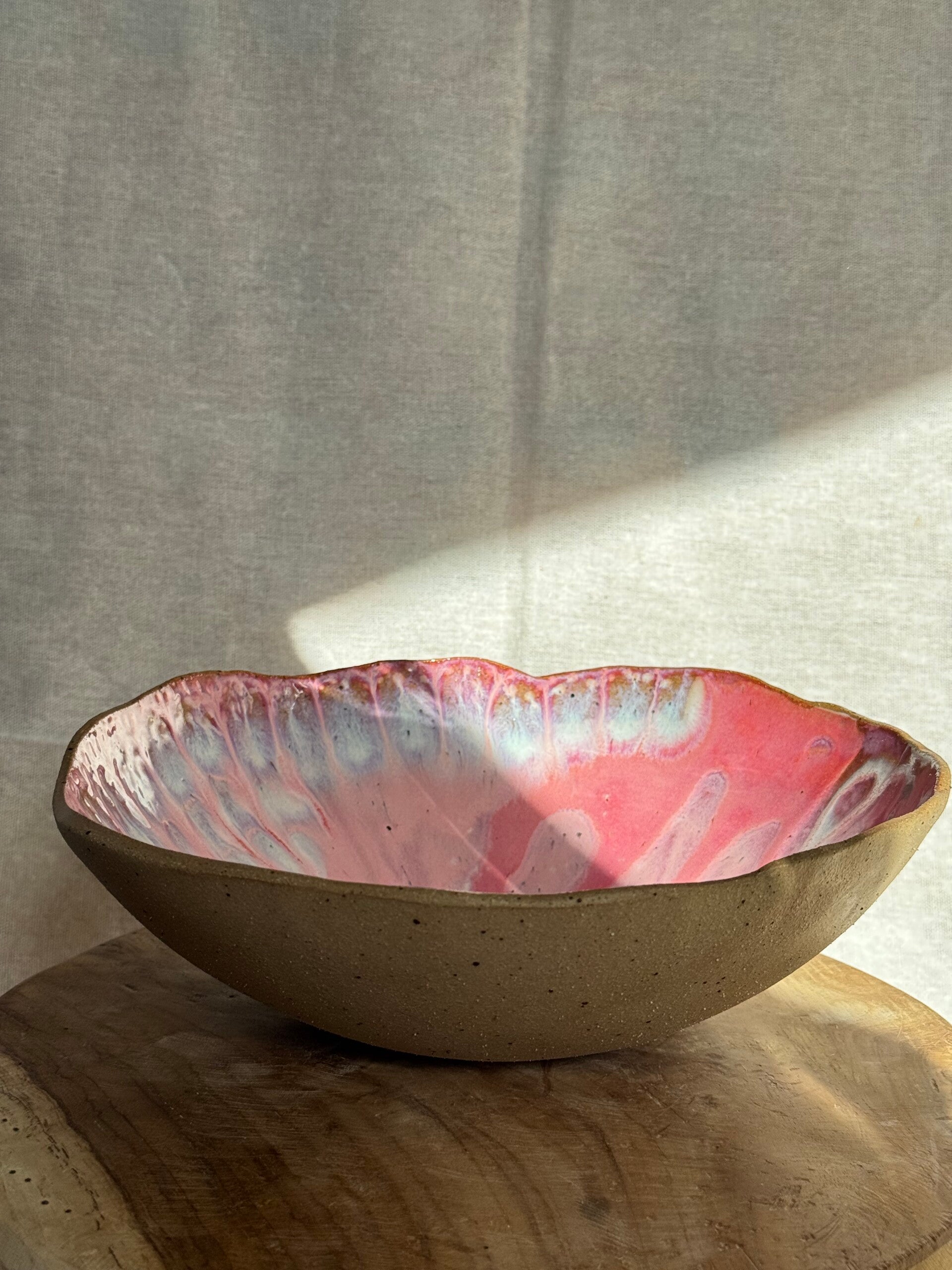 Splash of Pink Bowl