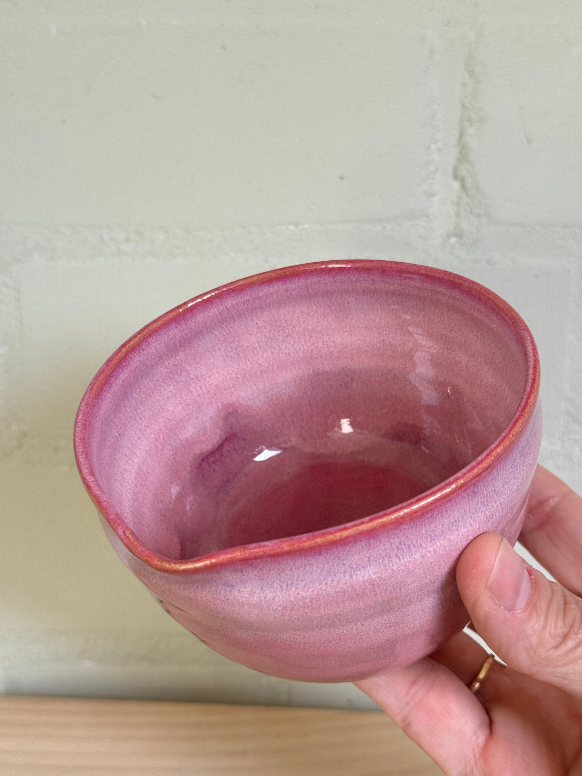 Hot Pink Matcha Bowl