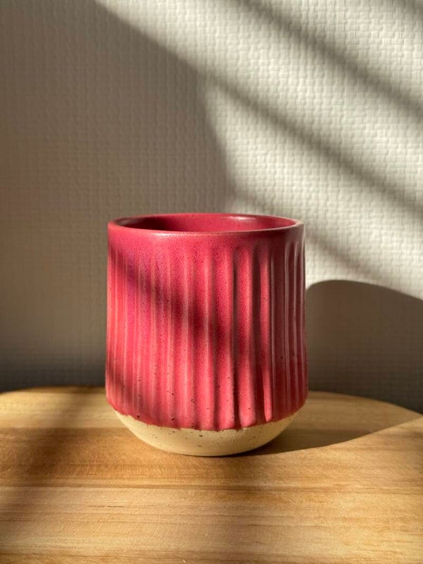 Ribbelmok Raspberry Pink