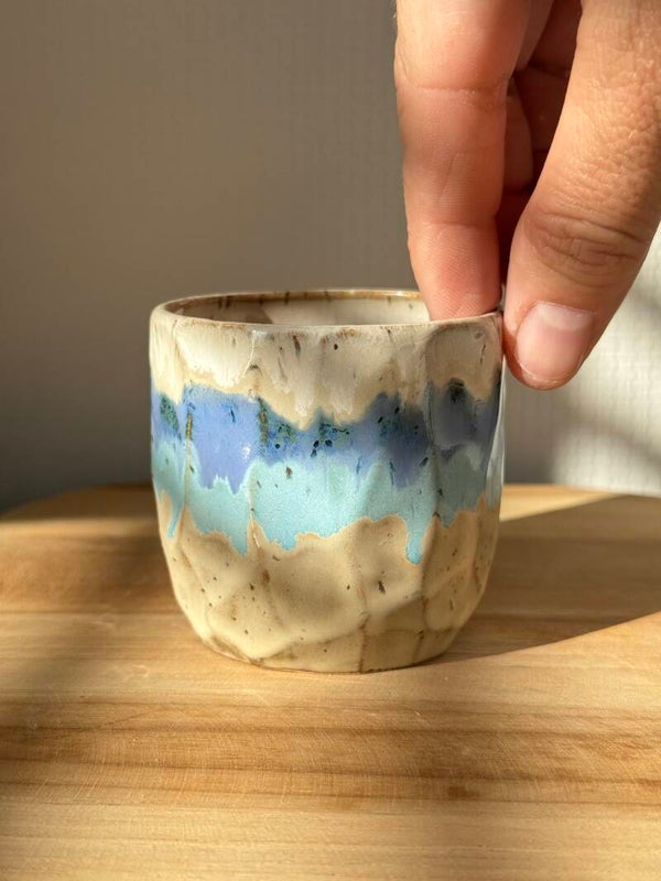 Espressokopje Blue Drip