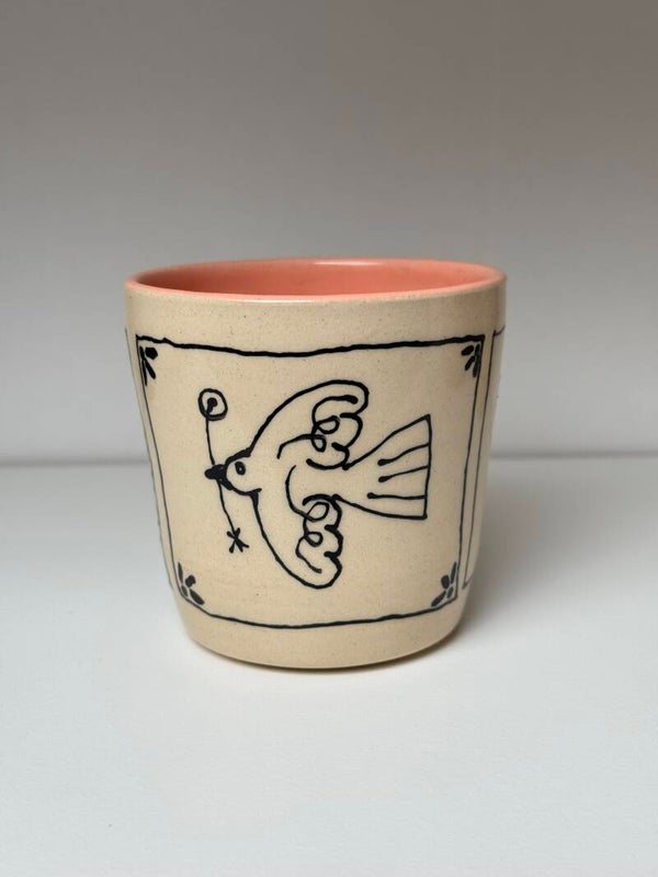 Full Circle cup Peach