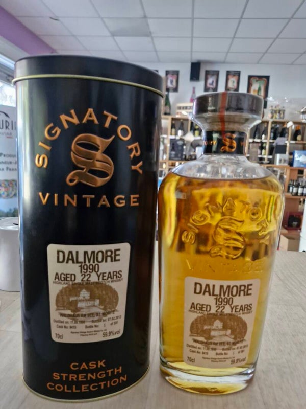 Dalmore 22 ans Signatory vintage