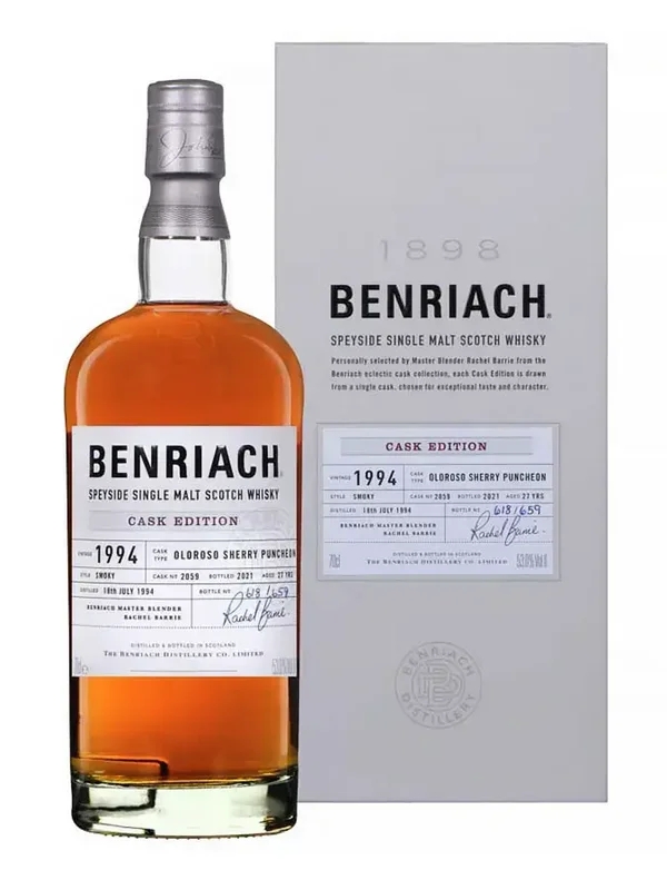 Benriach 27 ans 1994-2021 Olorosso Cherry Pulcheron 53%