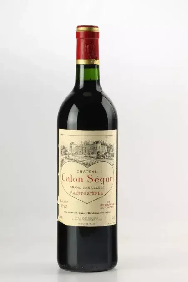 Saint Estèphe rouge Chateau Calon Ségur 1992