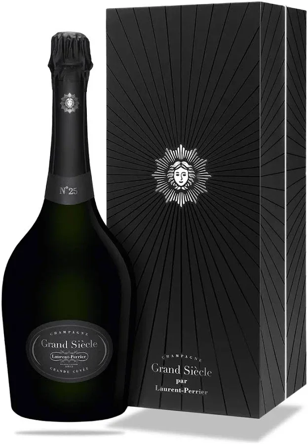 Champagne Laurent Perrier "Grand siècle" N°25 en coffret
