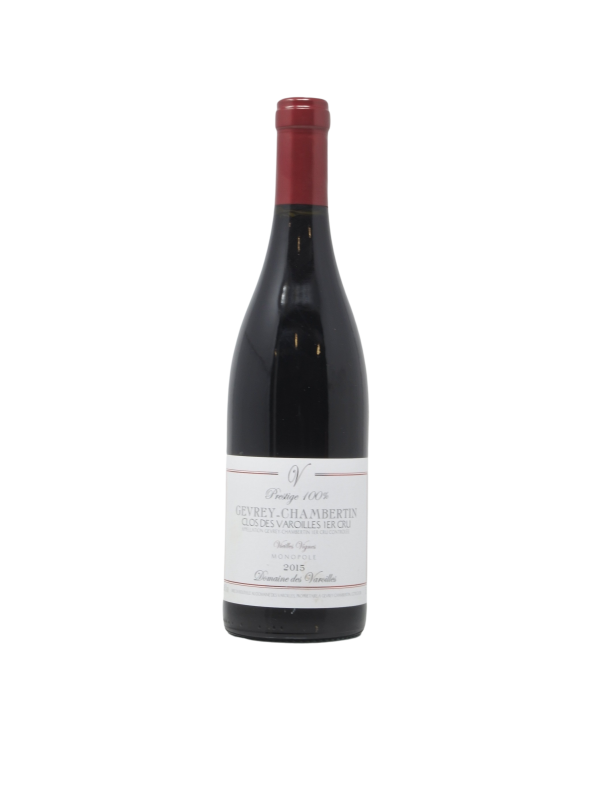 Gevrey Chambertin 1ier cru "clos des Varoilles" rouge 2015 domaine des Varoilles
