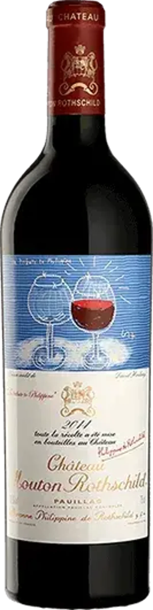 Pauillac rouge Chateau Mouton Rothschild 2014