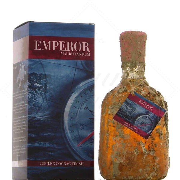 Rhum Emperor deep blue jubilée cognac finish