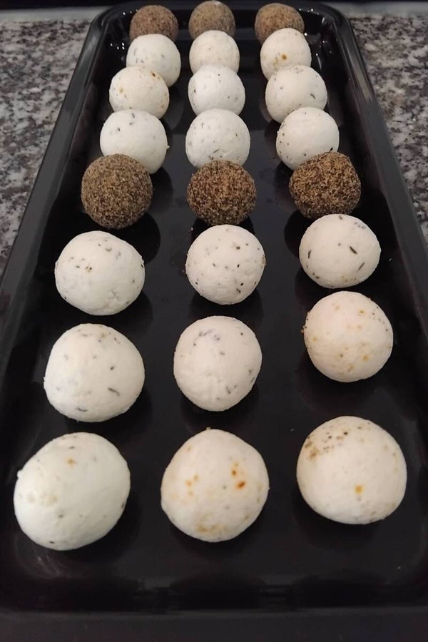 Billes de fromage de chèvre