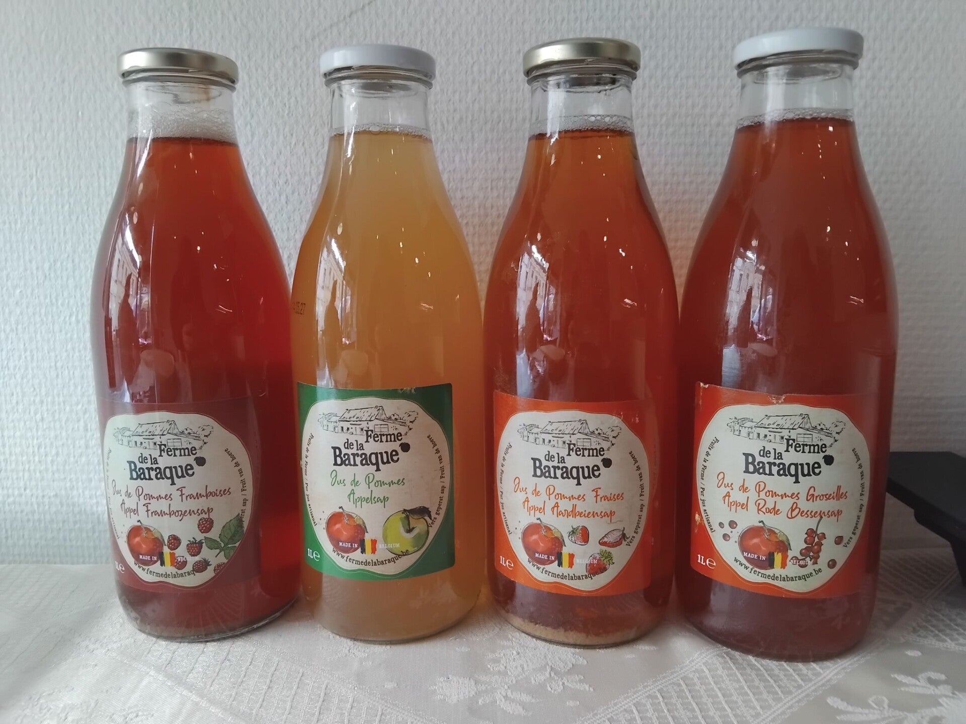 Jus de fruits de la ferme de la Barraque