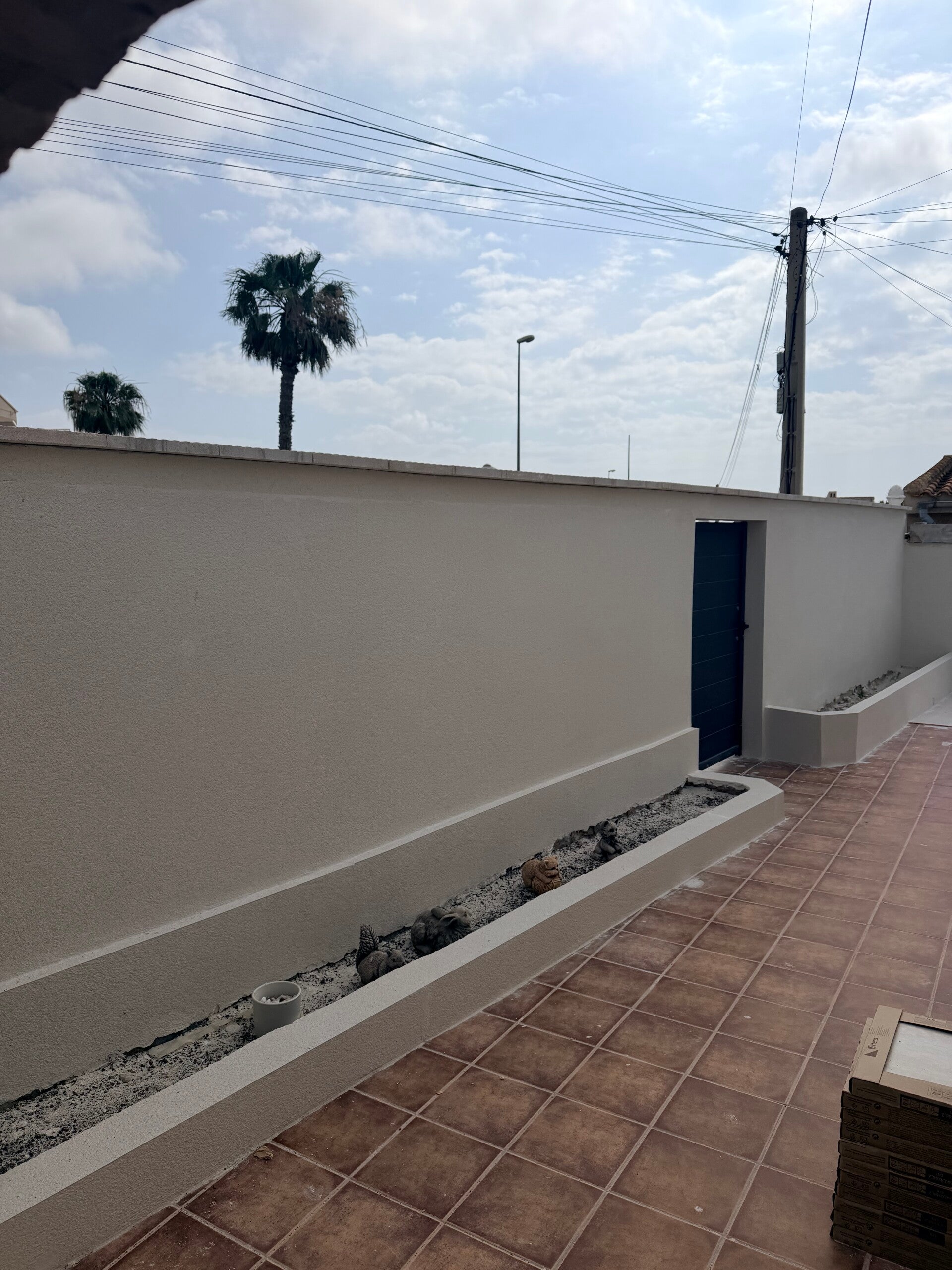 Planters in rasparo