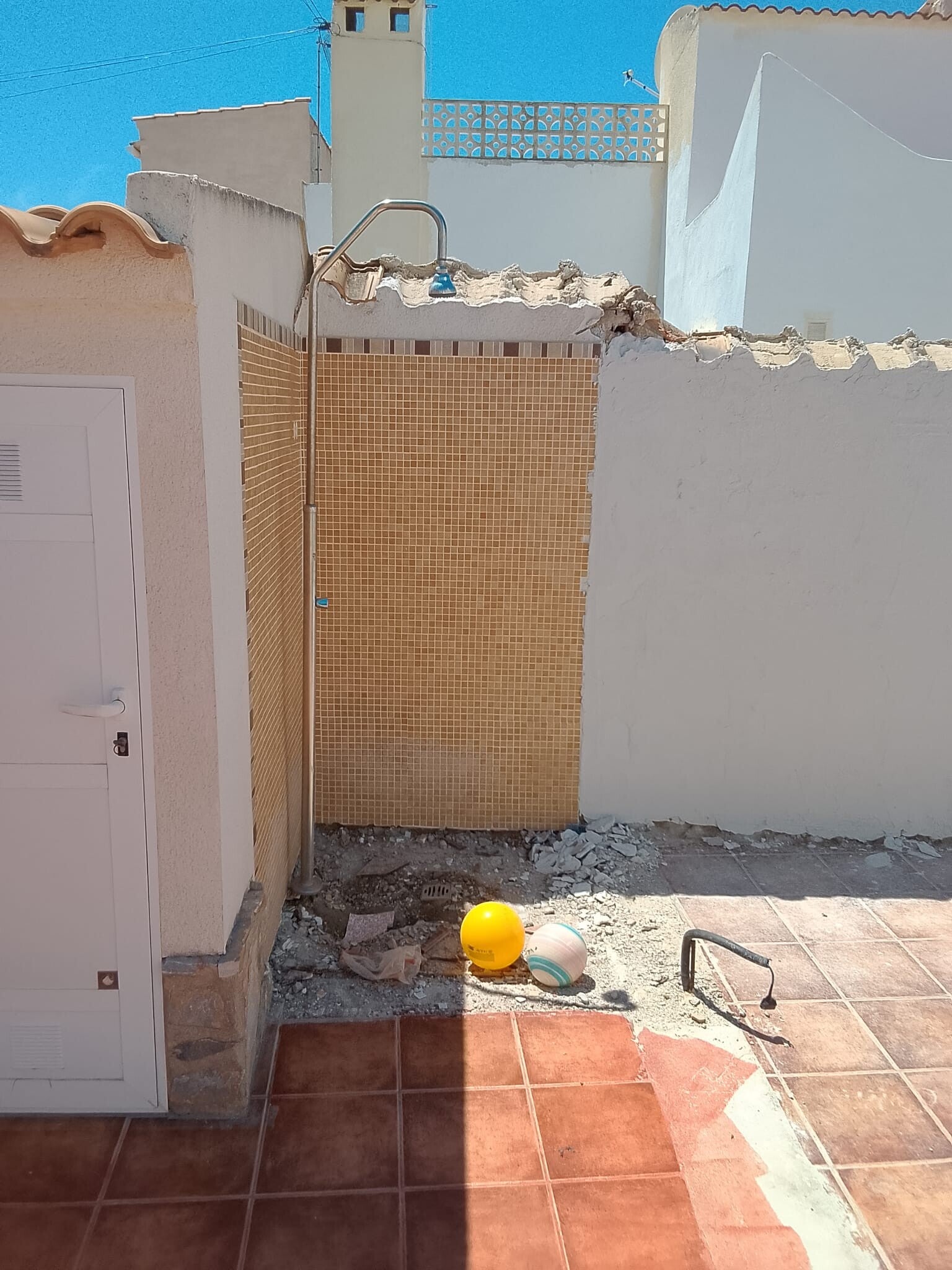 Old shower
