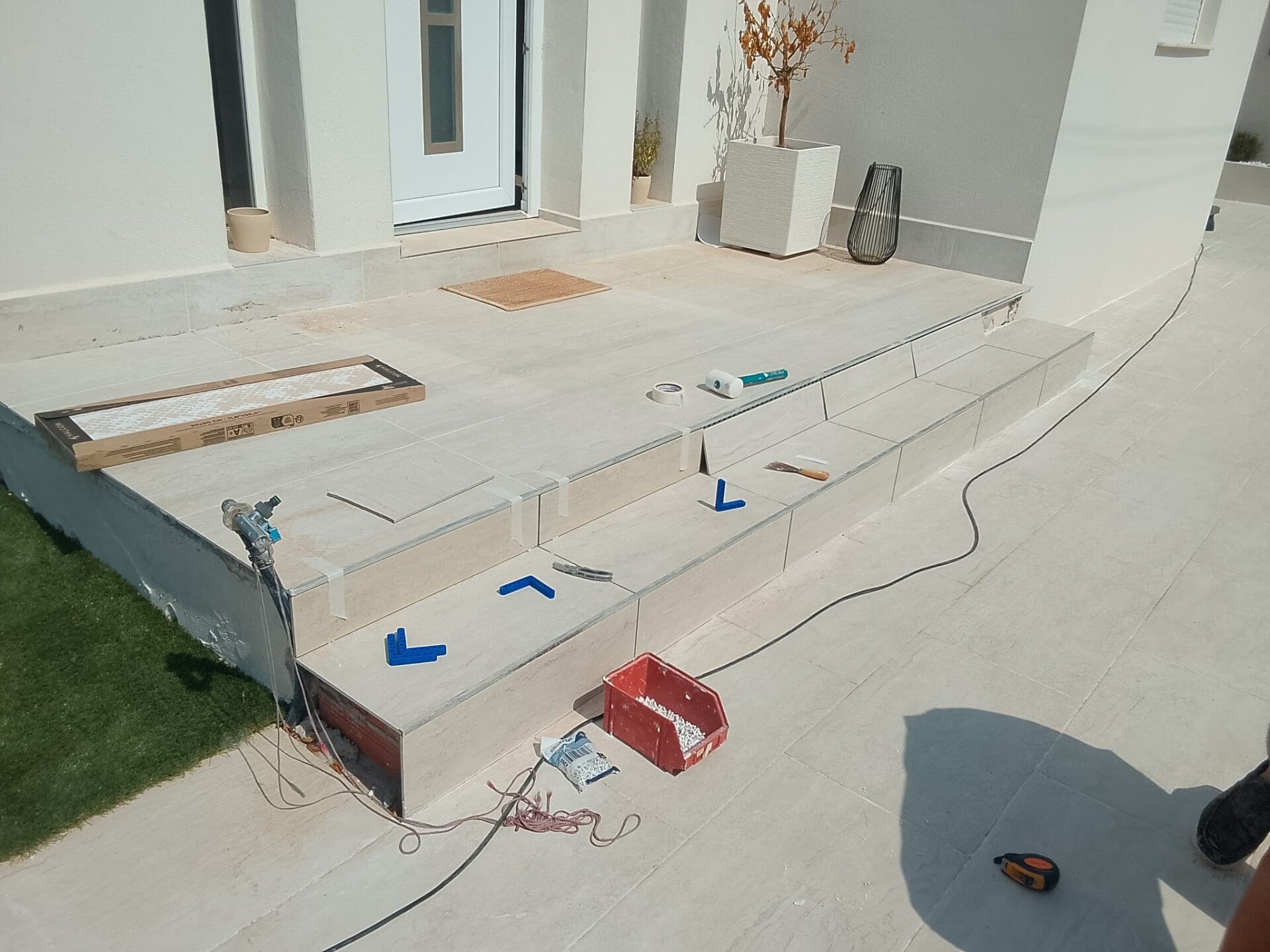 New stairs