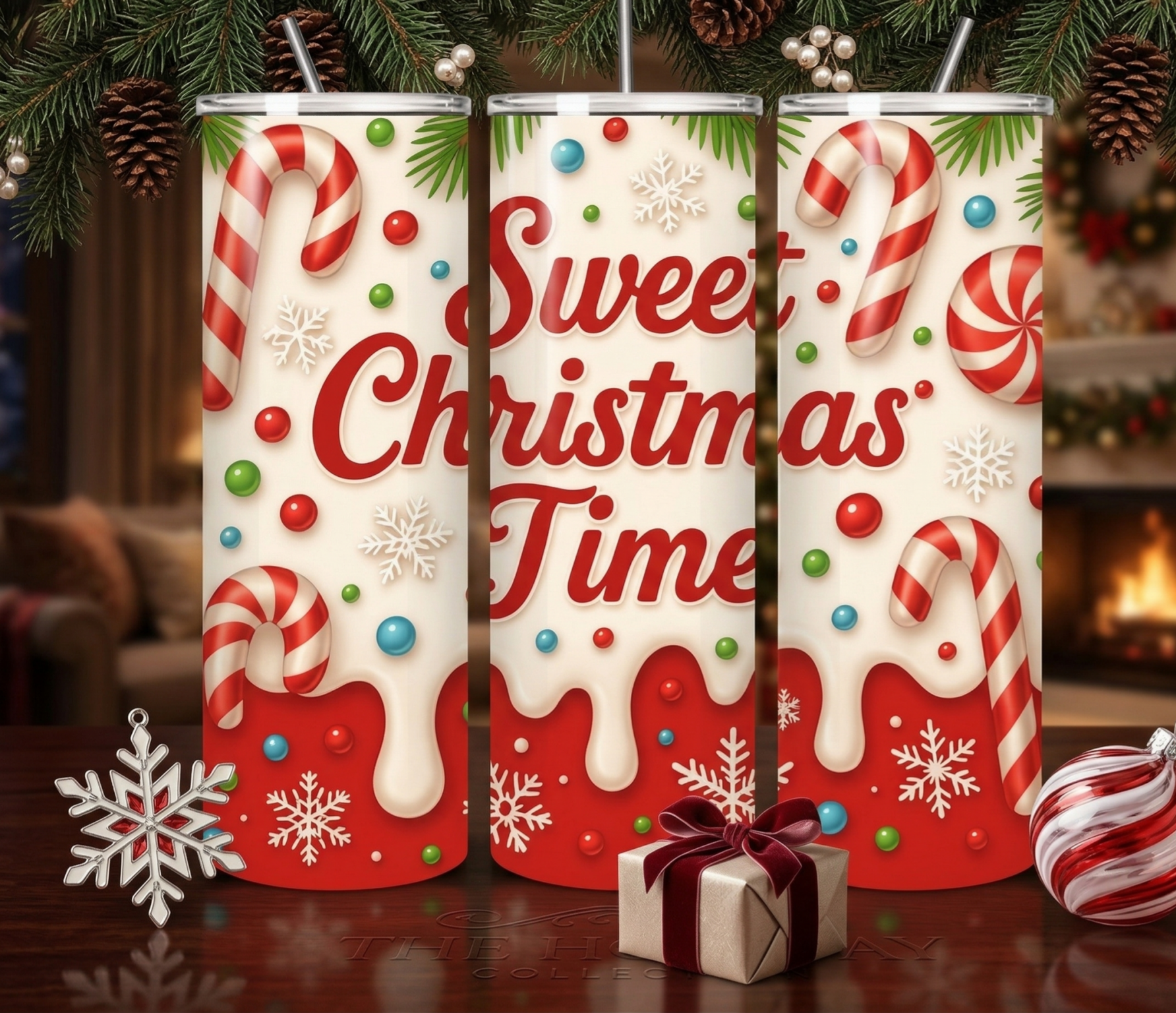Sweet Christmas Time – Weihnachtlicher Premium Tumbler
