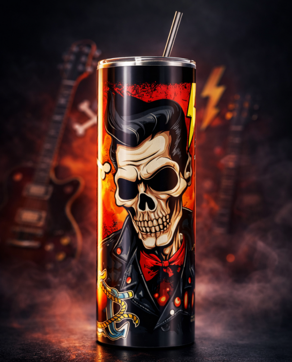 Rockabilly Skull