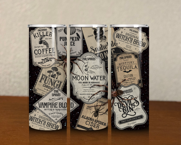 🍷 Witch’s Brew Labels