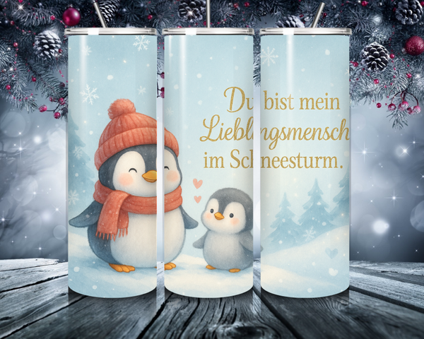 Du bist mein Lieblingsmensch im Schneesturm