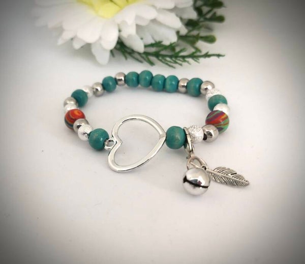 Indian rainbow heart